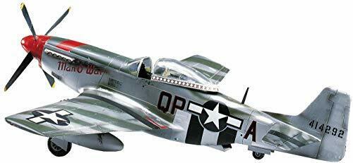 Hasegawa 1/32 Scale Us Army North American P-51d Mustang Plastic Model Kit