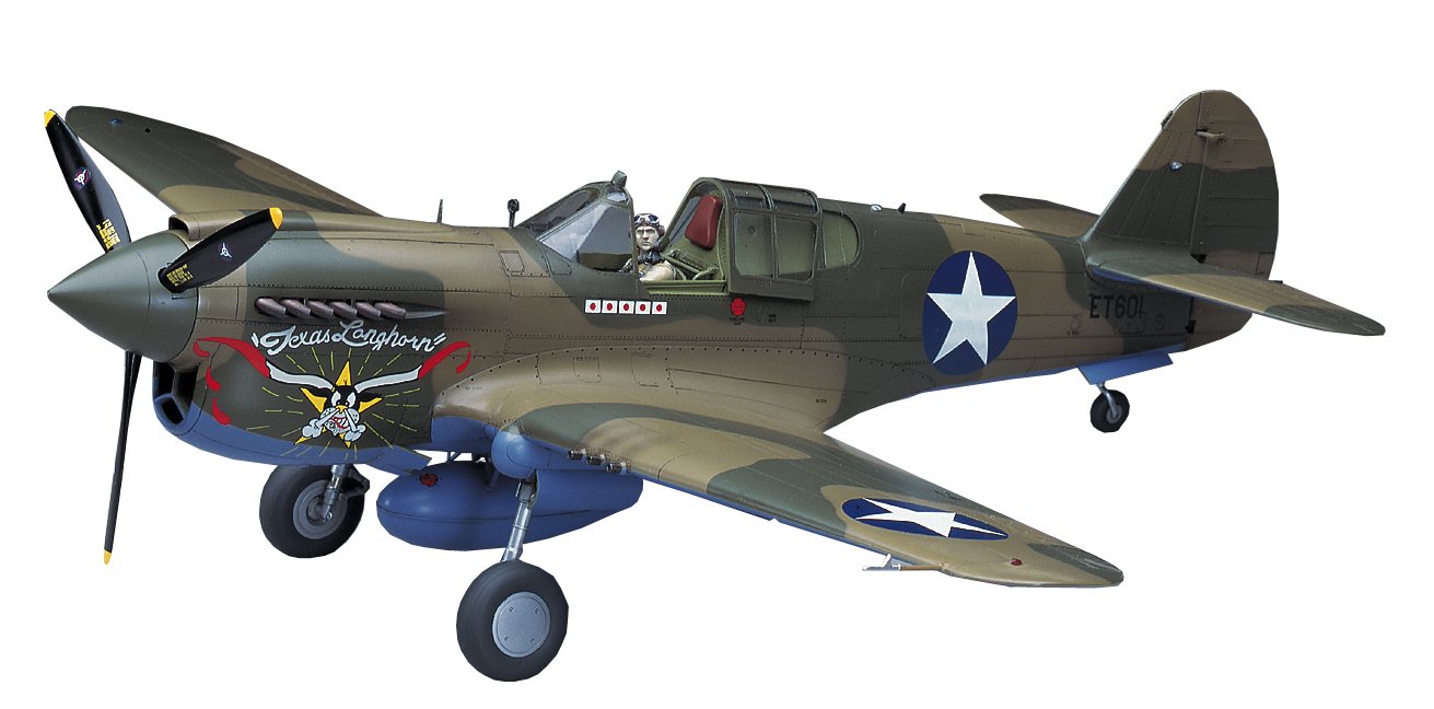 HASEGAWA St29 P-40E Warhawk Bausatz im Maßstab 1:32
