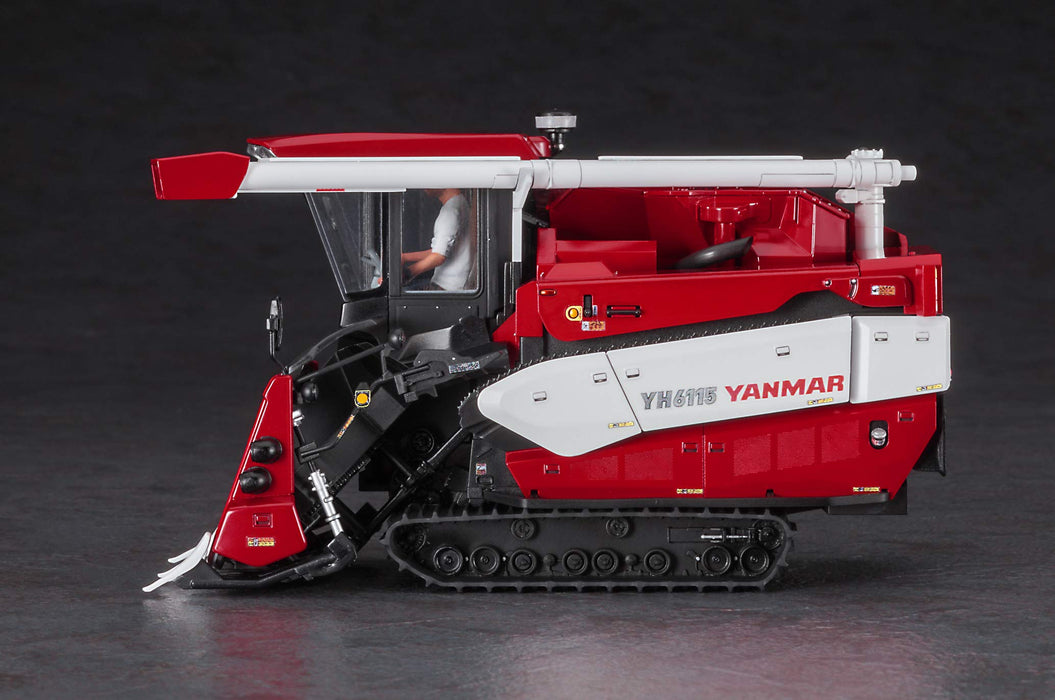 HASEGAWA 1/35 Yanmar Combine Yh6115 Plastic Model