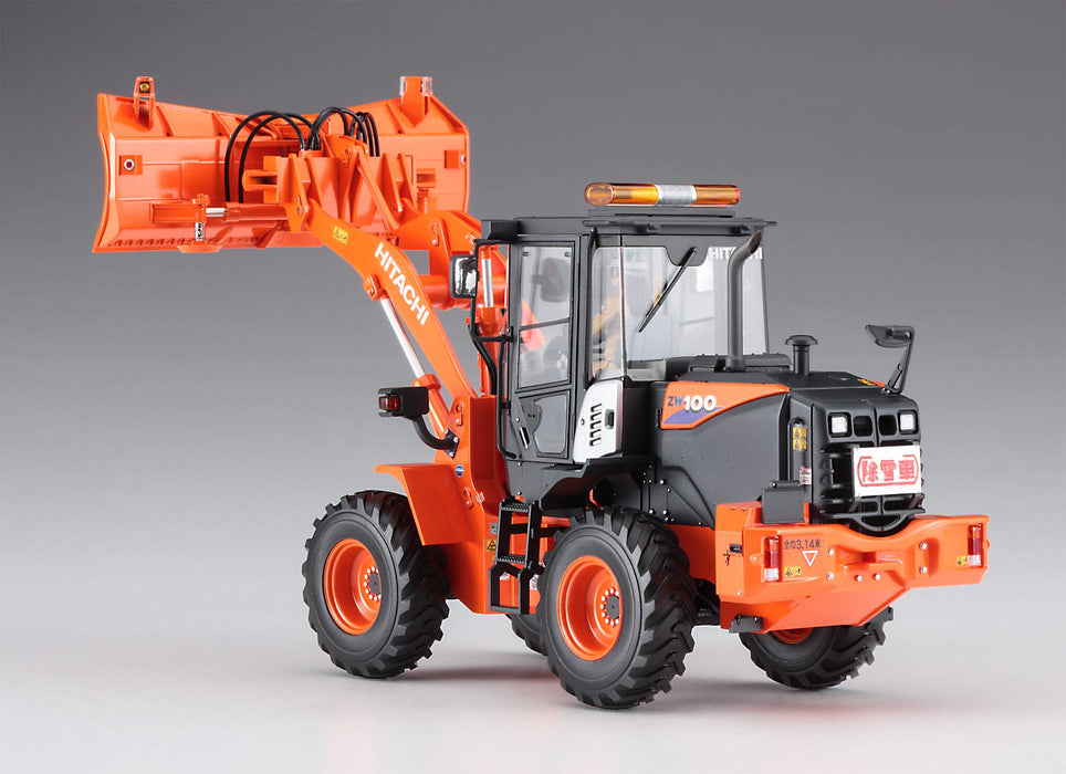 HASEGAWA 66102 Hitachi Construction Machinery Zw100-6 Plow 1/35 Scale Kit