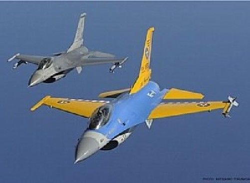 Hasegawa 1/48 F-16c Fighting Falcon Texas Ang 111fs 90e anniversaire Kit