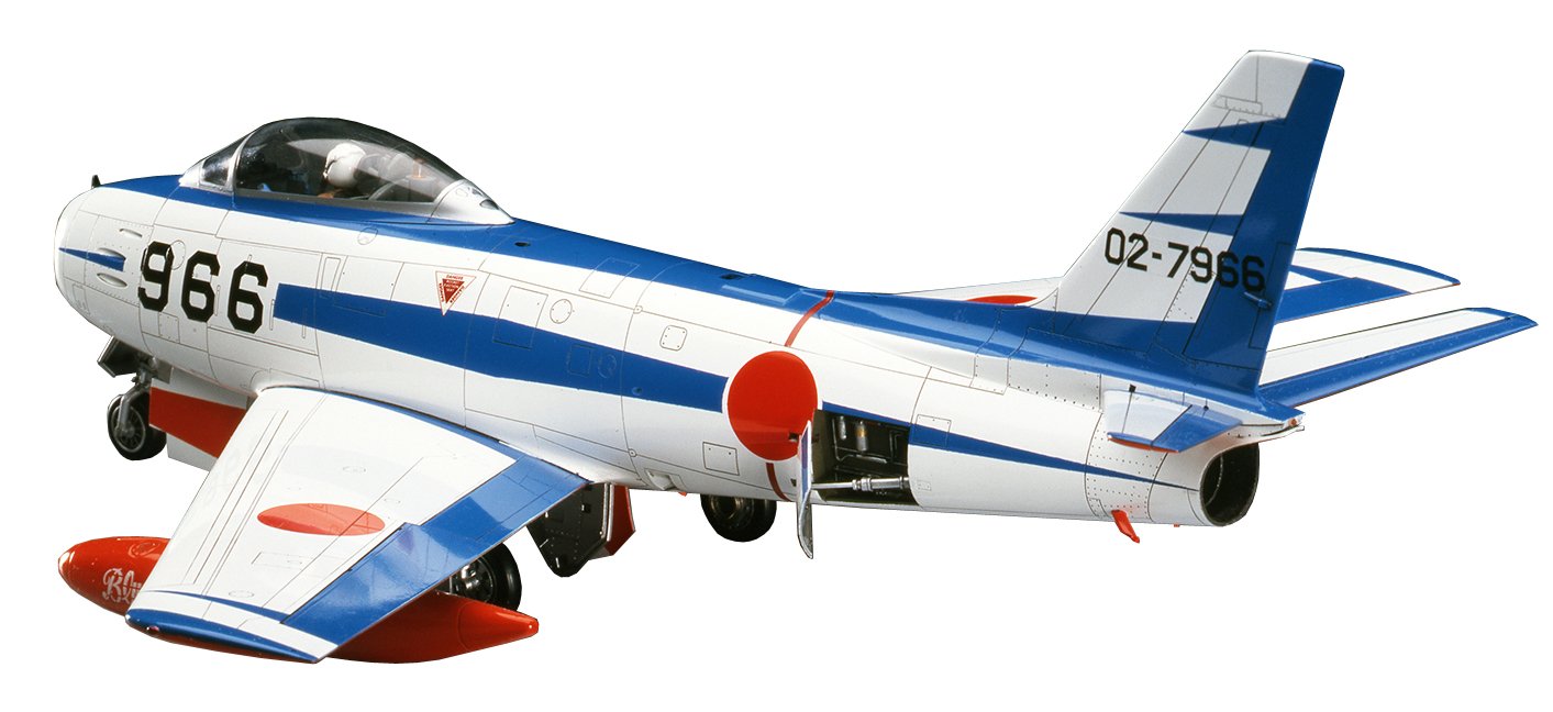 HASEGAWA Pt15 F-86F-40 Sabre Blue Impulse Kit à l'échelle 1/48