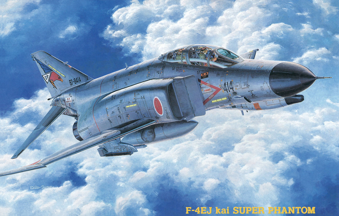 HASEGAWA 1/48 F-4Ej Kai Super Phantom Plastikmodell