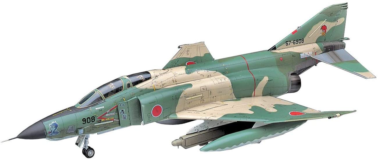 Hasegawa 1/48 Japan Air Self-Defense Force Rf-4E Phantom Ii Plastic Model Pt30