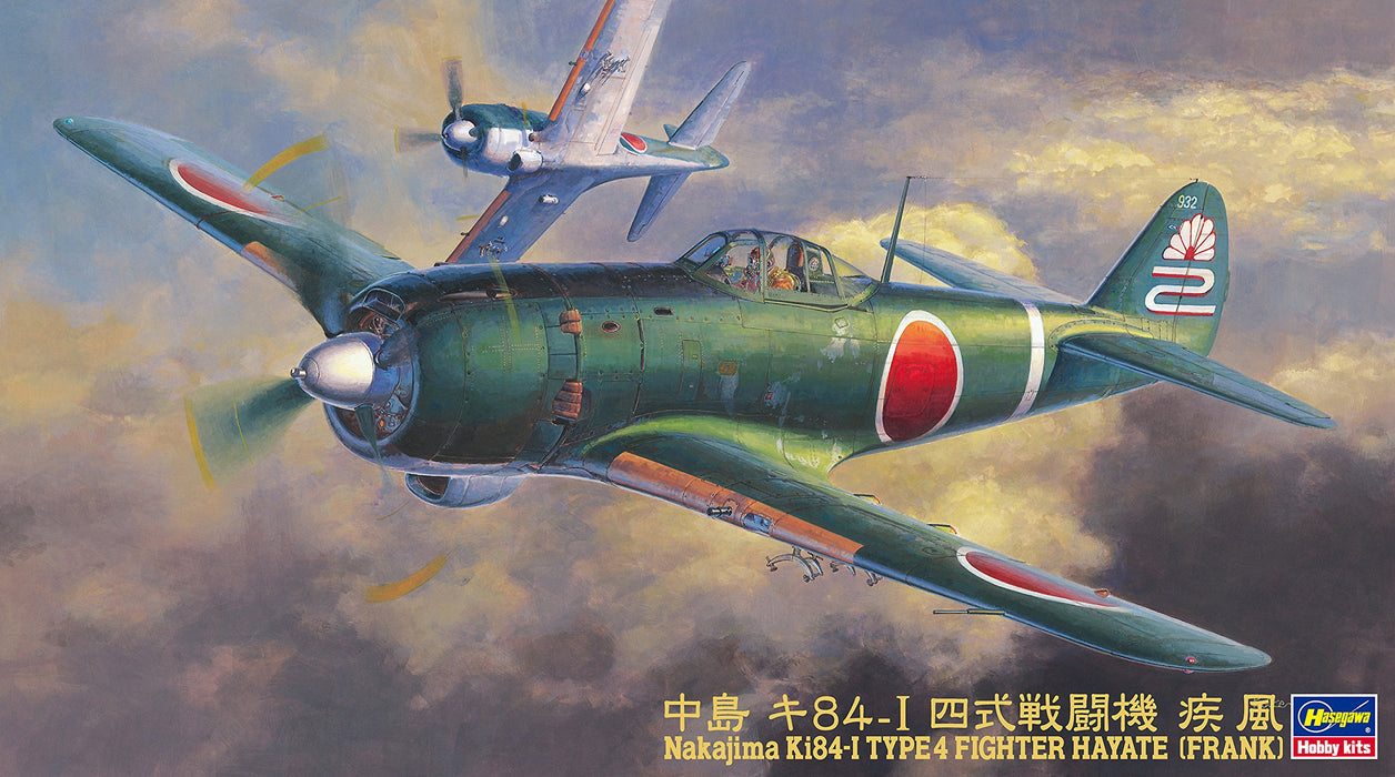 HASEGAWA 1/48 Nakajima Ki84-I Hayate Frank Plastikmodell