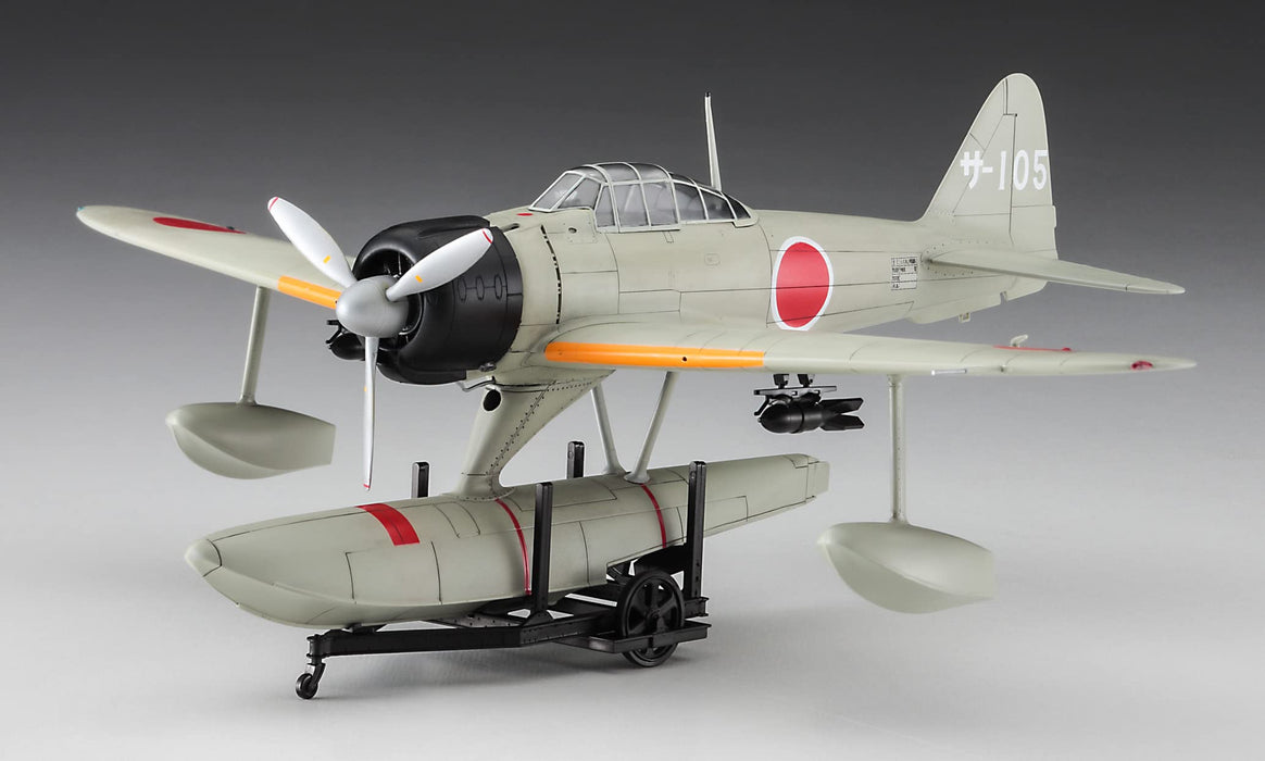 HASEGAWA 1/48 Nakajima A6M2-N Type 2 Surface Fighter 'Sasebo Navel Aviation' Plastic Model