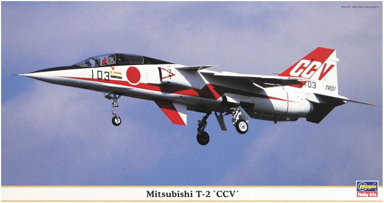 HASEGAWA 09692 Mitsubishi T-2 Ccv Bausatz im Maßstab 1:48