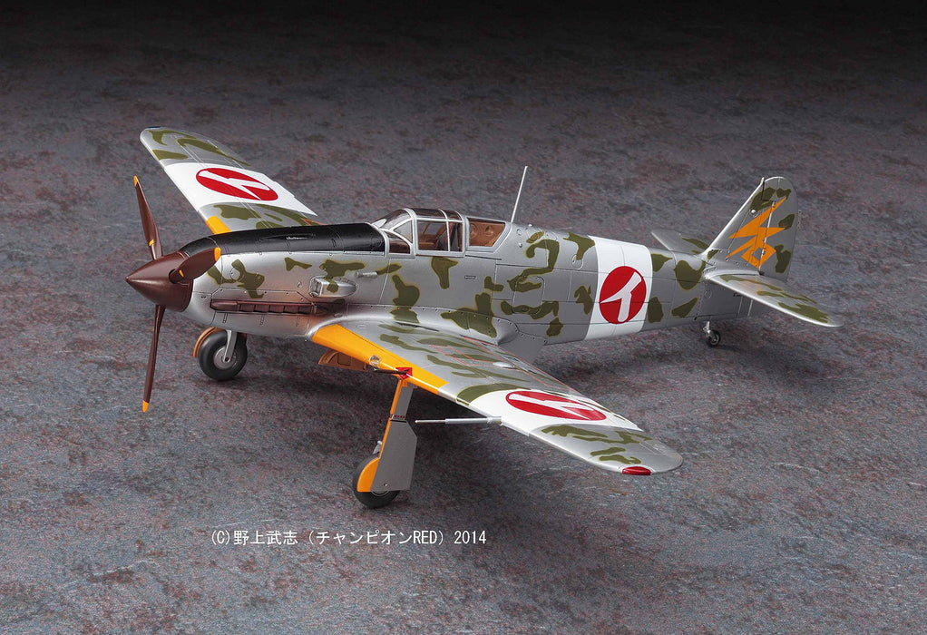 Hasegawa 64718 Kawanishi Ki61-I Typ 3 Fighter Hien Tony mit Aufkleber, Maßstab 1/48