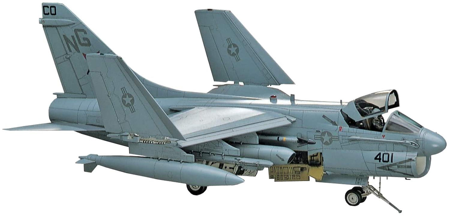 HASEGAWA 1/48 A-7D/E Consair Ii US Air Force/Navy Attacker Plastique Modèle