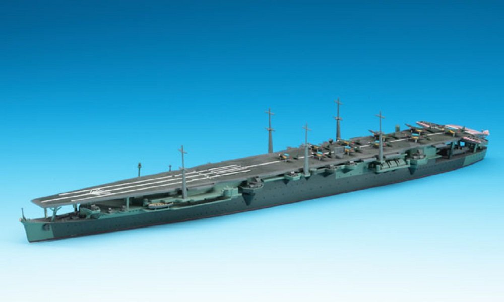 HASEGAWA Waterline 1/700 Japanese Aircraft Carrier Zuiho Plastic Model
