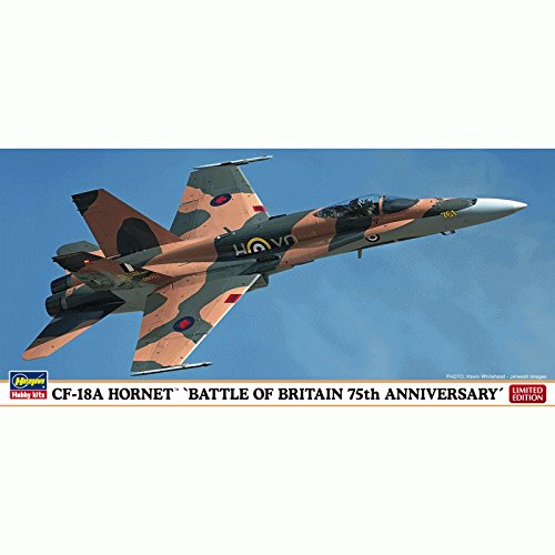 HASEGAWA 02181 Cf-18A Hornet Battle Of Britain 75Th Anniversary 1/72 Scale Kit