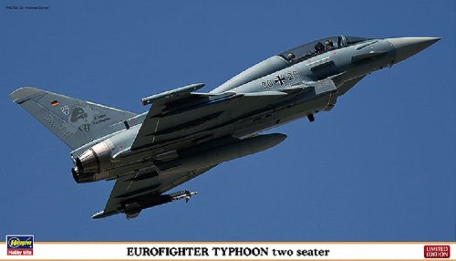 HASEGAWA 02051 Eurofighter Typhoon Two Seater 1/72 Scale Kit