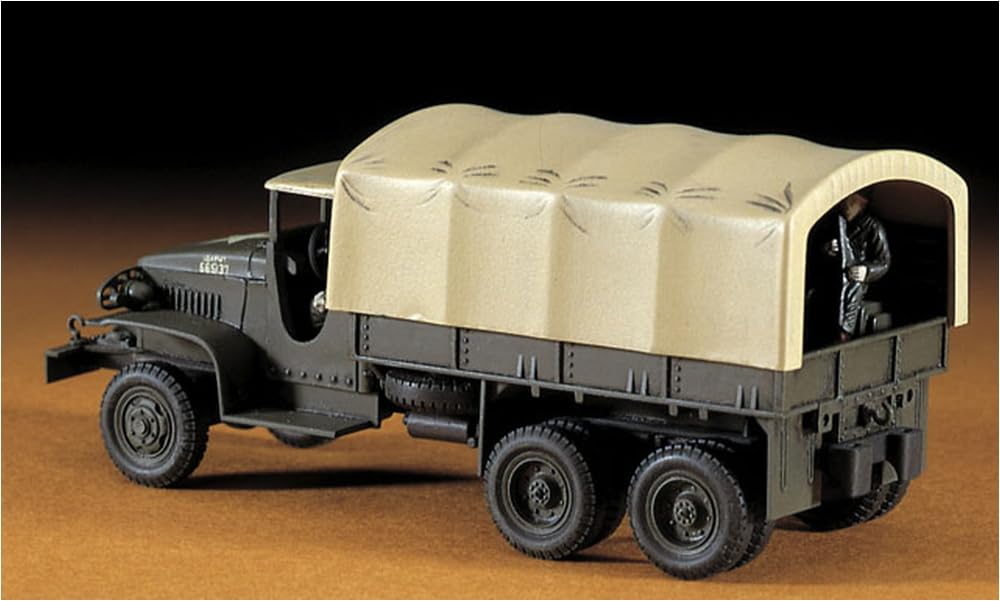 Hasegawa GMC Cckw-353 Troop Carrier 1/72 Scale Plastic Model Kit MT20