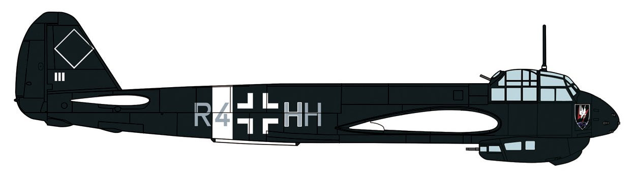 HASEGAWA 02037 Junkers Ju88C-6 Nachtjager Kit à l'échelle 1/72