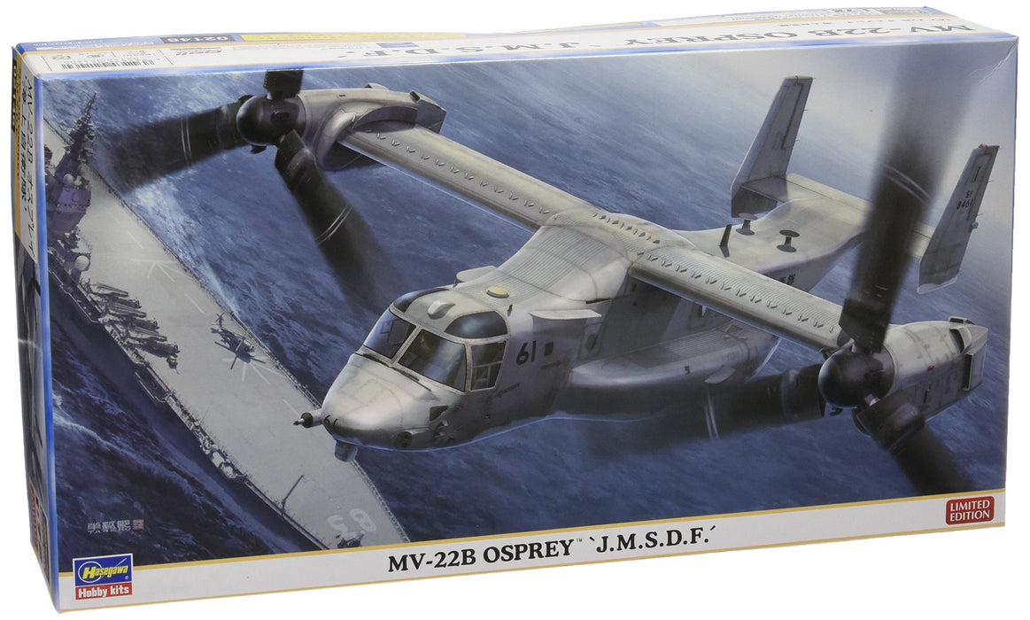 HASEGAWA 02146 Mv-22B Osprey J.M.S.D.F 1/72 Scale Kit