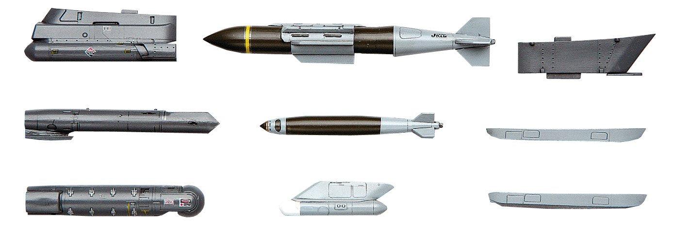 HASEGAWA X72-14 U.S. Joint Direct Attack Munitions 1/72 Scale Kit