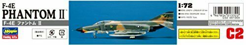 Hasegawa 1/72 Us Air Force F-4e Phantom Ii Kit de maquette en plastique
