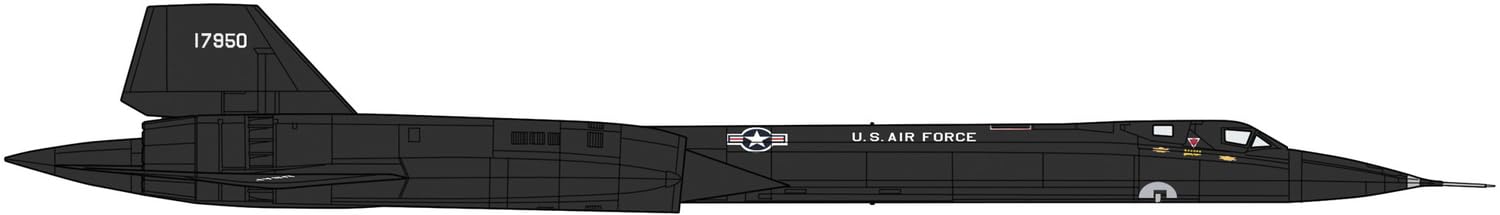 Hasegawa 1/72 USAF SR-71 Blackbird 02464