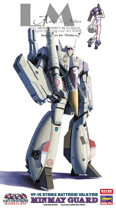 HASEGAWA 65768 Vf-1S Strike Battroid Valkyrie Minmay Guard 1/72 Scale Kit