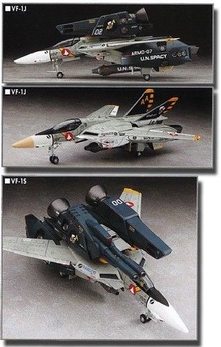 Hasegawa 1/72 Vf-1j Strike/super Valkyrie Svf-41 Black Aces Modellbausatz Japan