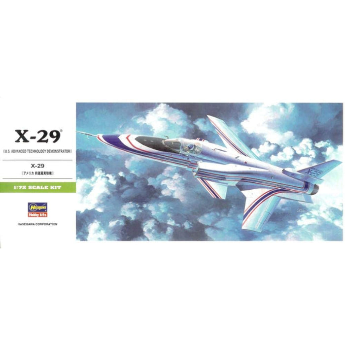 Hasegawa Kit de modèle X-29A à l'échelle 1/72 Code produit B13