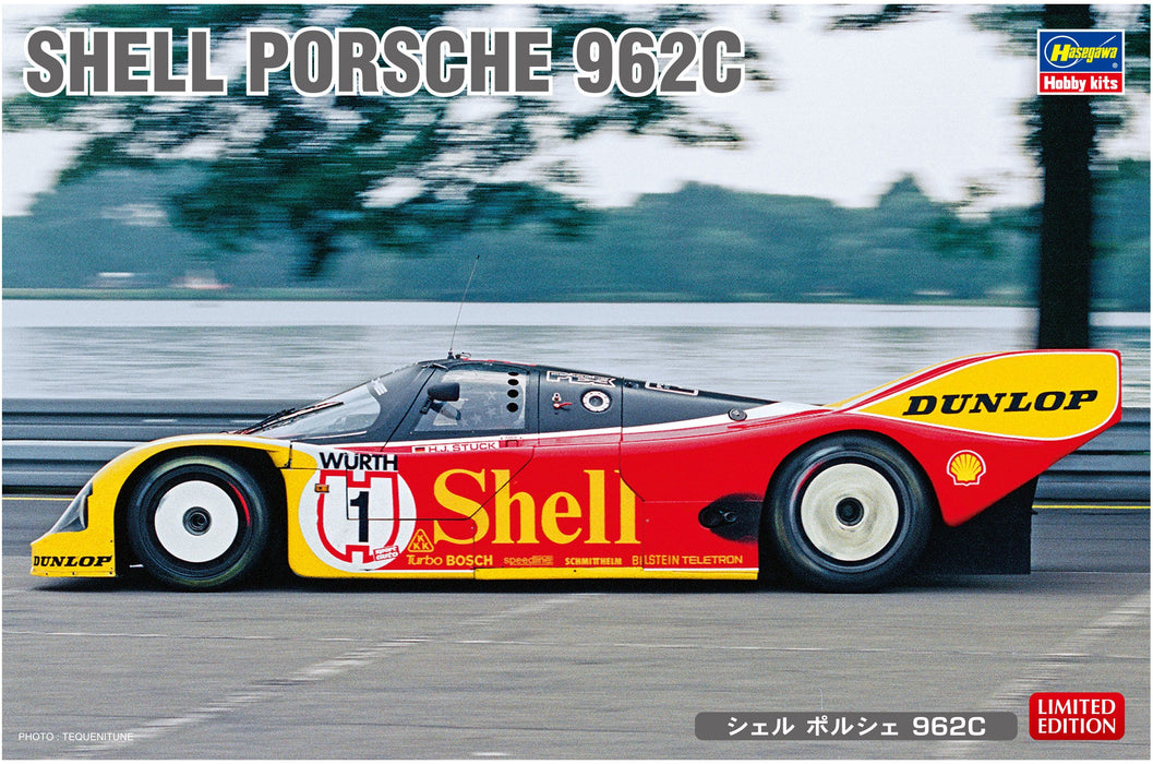 HASEGAWA 20337 Shell Porsche 962C Bausatz im Maßstab 1/24