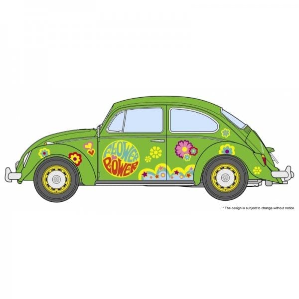 HASEGAWA 1/24 Volkswagen Beetle 'Flower Power' Modèle en plastique