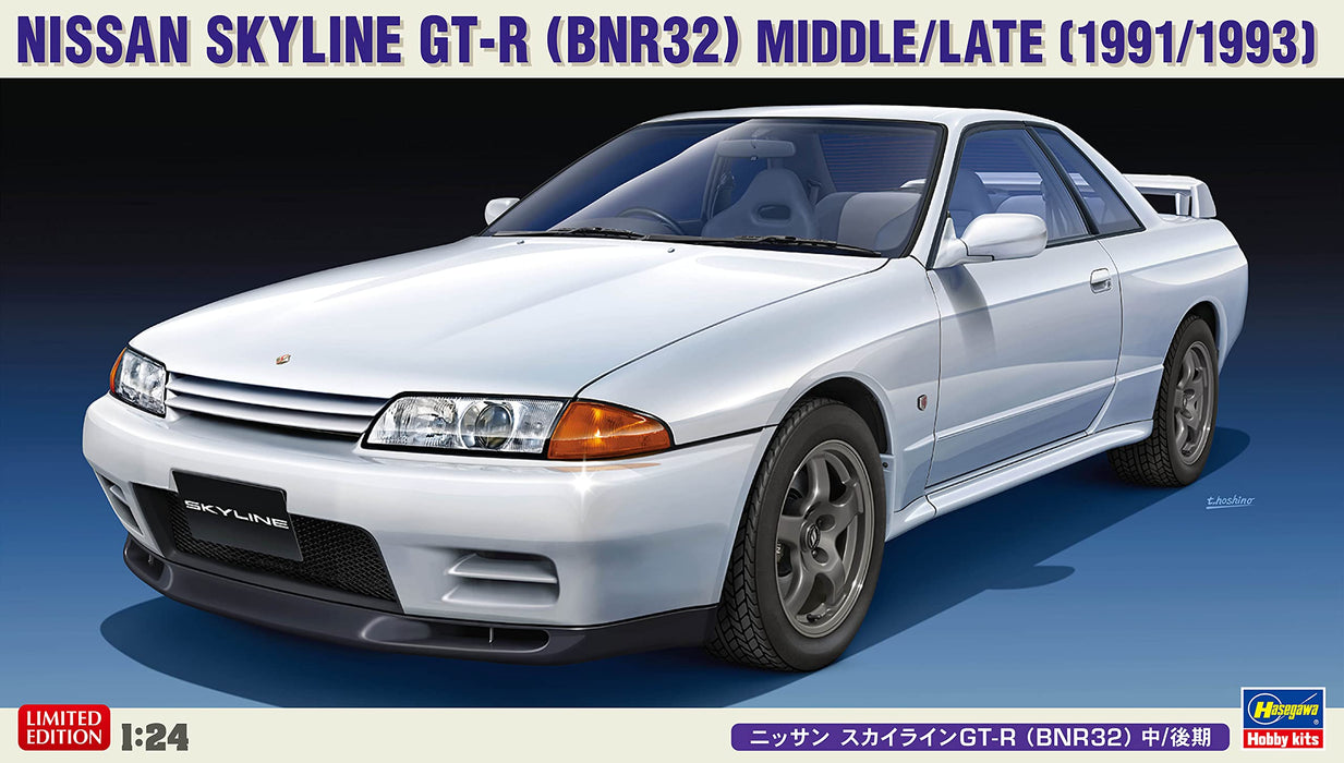 HASEGAWA 1/24 Nissan Skyline Gtr Bnr32 1991/1993 Modèle Plastique Modèle