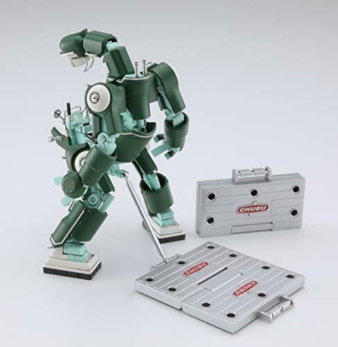 Hasegawa Cw21 Mechatrobot Chubu 01 Light Green &amp; Green Set 1/35 Kunststoffmodell