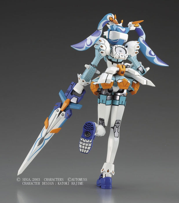 Hasegawa Cyber Troopers Virtual-On Tf-14 B/C+ Fei Yen [Final 14 Special] Blue Panic 1/100 Scale Plastic Model Vr11