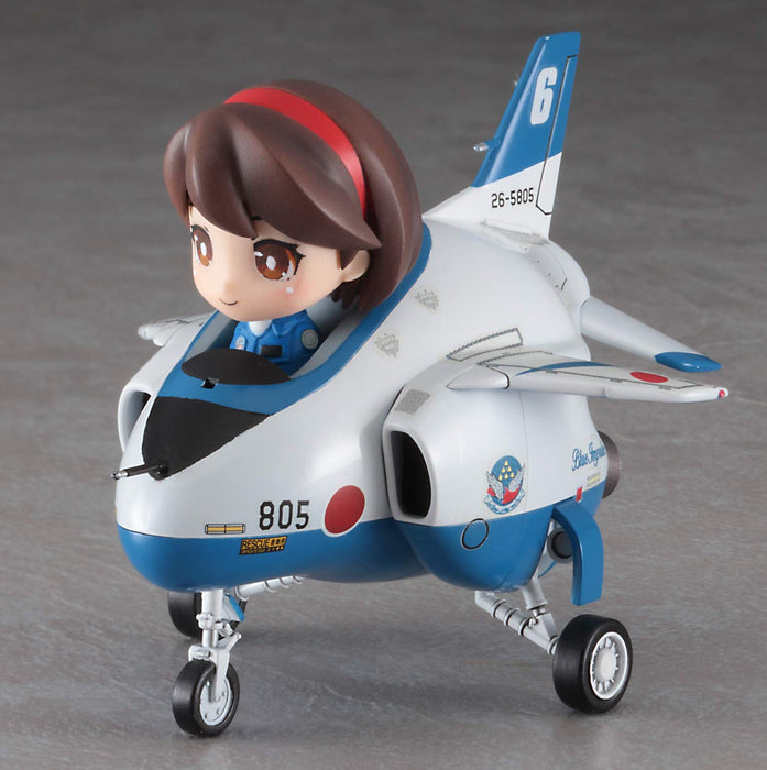 Hasegawa Egg Girls No.01 Rei Hasumi T-4 Blue Impulse Resin Figure Non-Scale Model SP444