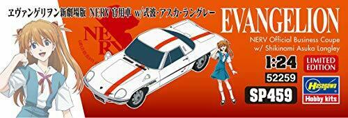 Hasegawa Evangelion Nerv Officer For Cars 1/24 Plastic & Asuka Langley