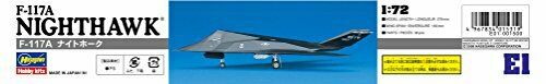 Hasegawa F-117a Night Hawk Plastic Model