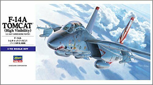 Hasegawa F-14a Tomcat High Visibility Plastic Model