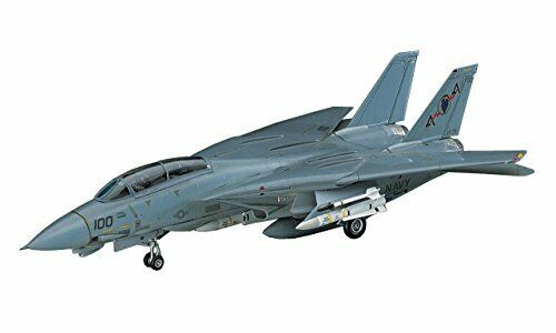 Hasegawa F-14a Tomcat Low Visibility Plastic Model - Japan Figure