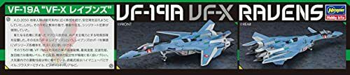 Hasegawa Macross Plus Vf-19a 'vf-x Ravens' 1/48 Scale Plastic Model