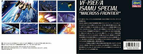 Hasegawa Macross Série Macross Frontier Vf-19ef / A Isamu Special 1/72 Modèle