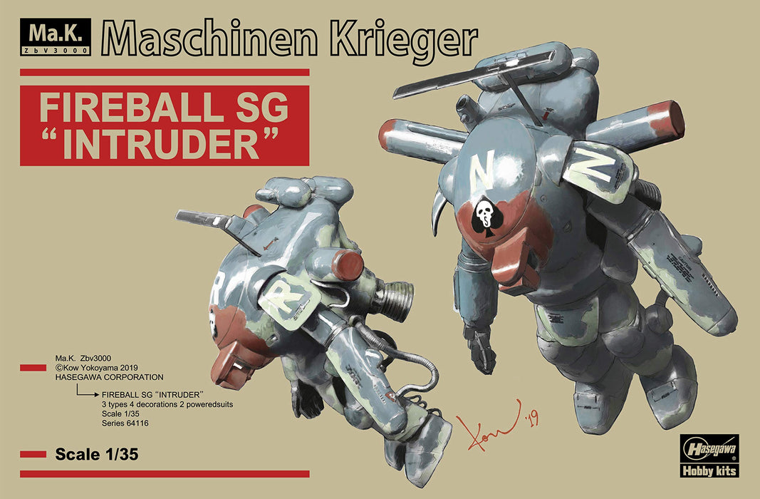 Hasegawa Krieger Fireball Sg Intruder 1/35 64116