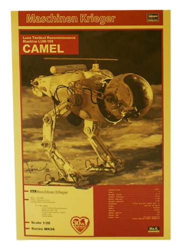 HASEGAWA 1/20 Maschinen Krieger Lum-168 Camel Plastic Model