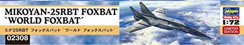 Hasegawa Mig-25 RBT Foxbat 'World Foxbat' Plastikmodell