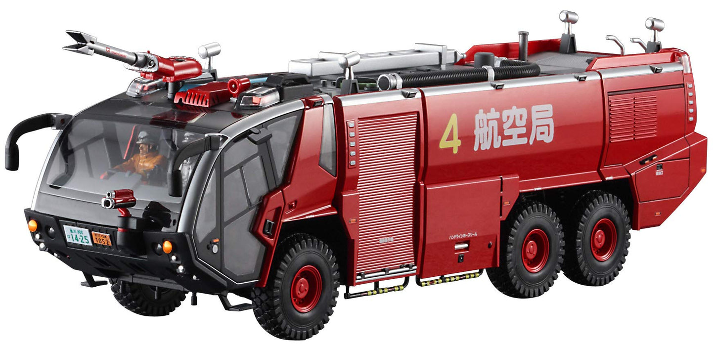 Hasegawa 1/72 Science World Rosenbauer Panther 6x6 Airport Chemical Fire Truck J.c.a.b. Pvc Model