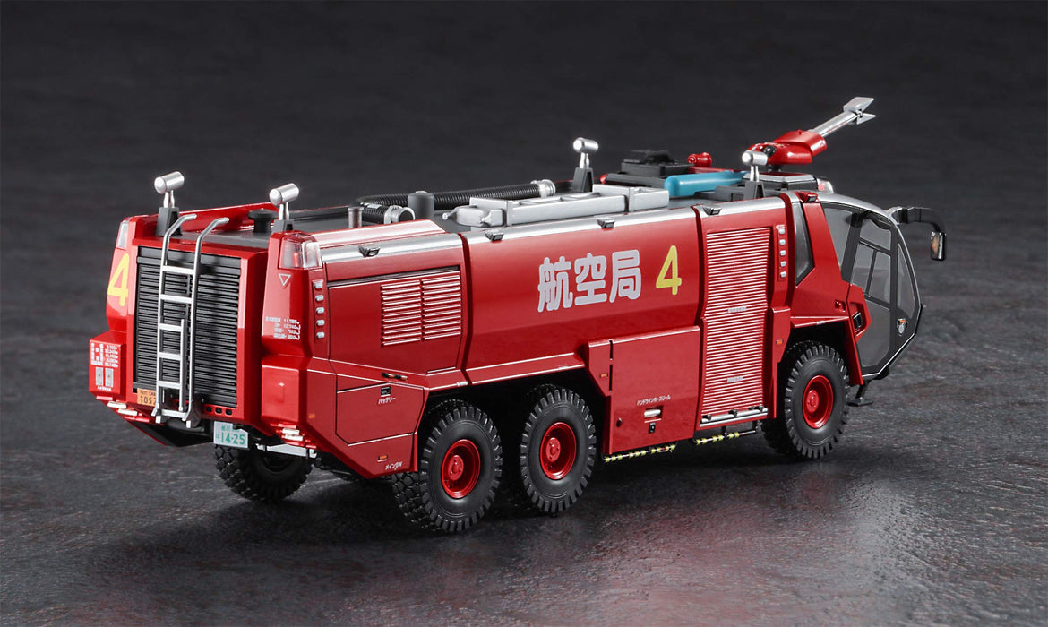 Hasegawa 1/72 Science World Rosenbauer Panther 6x6 camion de pompiers chimique d'aéroport Jcab modèle en Pvc