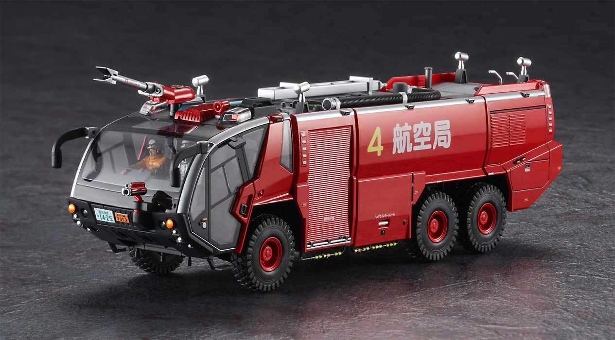 Hasegawa 1/72 Science World Rosenbauer Panther 6x6 Flughafen Chemie Feuerwehrauto Jcab PVC Modell