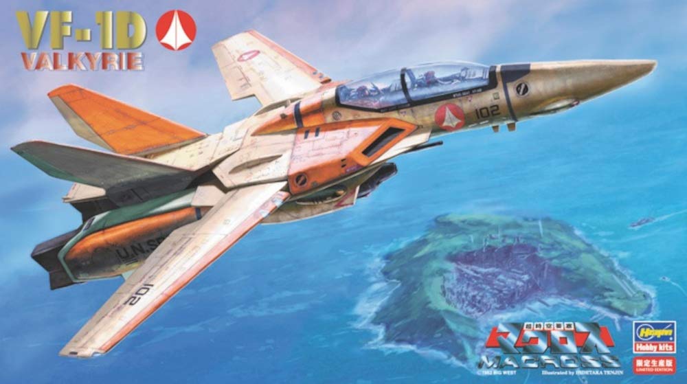 HASEGAWA 65780 Vf-1D Valkyrie Tv Edition 1/72 Scale Kit