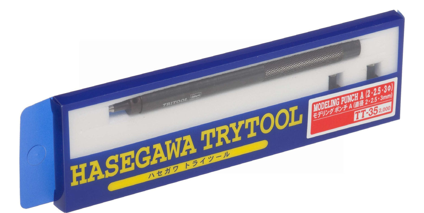 Hasegawa Tritool Modeling Punch A Diameter 2-3Mm Plastic Model Tool Tt35