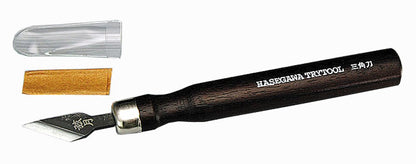 HASEGAWA Tt-114 Hamono Series Banshu Triangular Blade [Yasugi Special Steel Kigami]- Japan Figure Store - #1 Bring To You The Best Japanese Goods