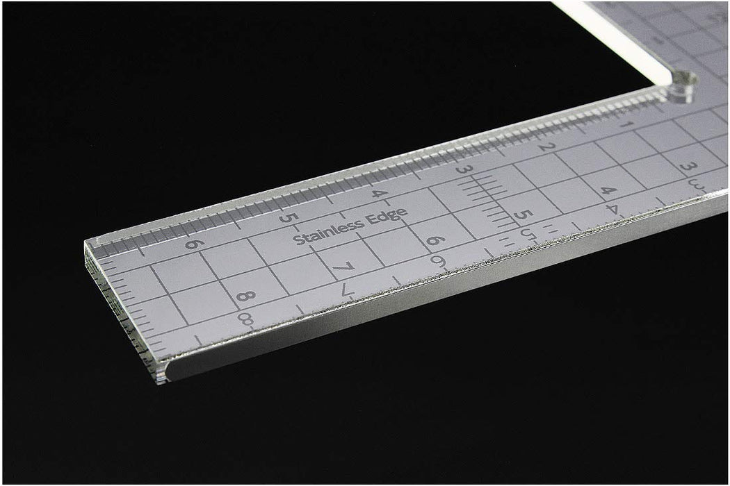 HASEGAWA Cutting Scale L Shape 15Cm X 9Cm