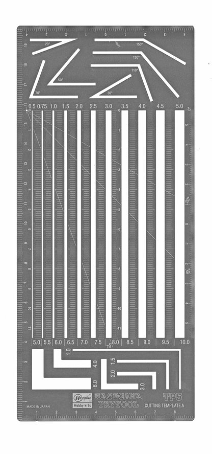 HASEGAWA Tp-05 Cutting Template A Straight- Japan Figure Store - #1 Bring To You The Best Japanese Goods