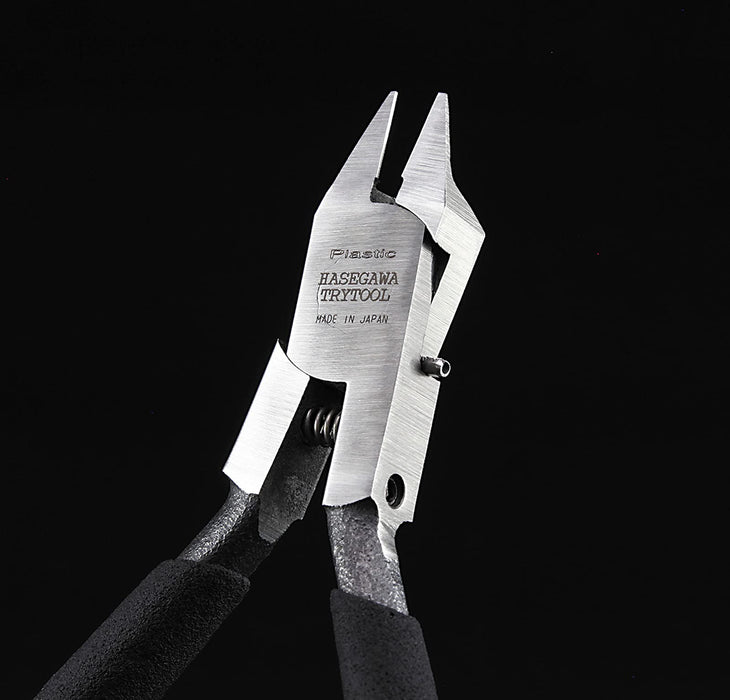 HASEGAWA Kunststoff-Modellzange 'Zan' Extra dünne, gerade Klinge, einseitig