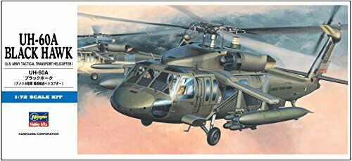 Modèle en plastique Hasegawa Uh-60a Black Hawk